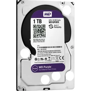 Western Digital WD10PURX Purple 1TB, SATA 3,5"