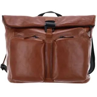 LEONHARD HEYDEN Porto Messenger Leder 38 cm braun