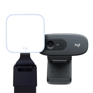 Logitech Litra Glow Premium LED Streaming-Licht, Graphite