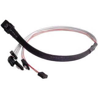 Silverstone CPS03 - SATA- Kabel, Interne Kabel (PC)