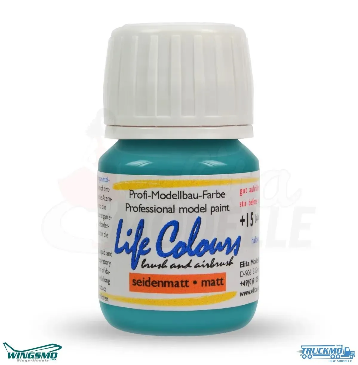 Elita Farben Life Colours RAL 5018 Türkisblau