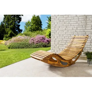Chillroi Ergonomische Schwungliege 200 x 60 x 80 cm Natur