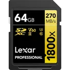 Lexar Professional SDXC 1800x GOLD 64GB 180 MB/s