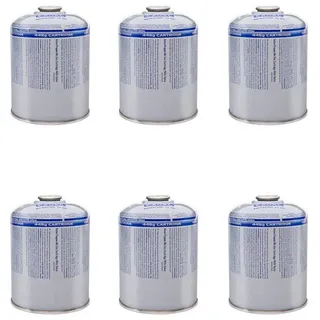 CADAC Gaskartusche 6x CADAC CA445 Ventil Gaskartusche 445g Butan-Propan-Gemisch EN417, 6 St. grau