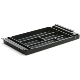TecLines TecLines, TUS003B ausziehbare Unterbau Schublade S, schwarz
