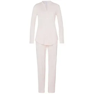 Hanro Pyjama mit Brusttasche, Hellrosa, S