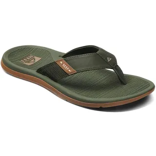 Reef Zehentrenner Sandale Santa Ana Olive/Gum EU 45 (Man) - 45 EU