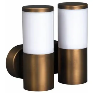 Massive Energiespar Wandaussenleuchte Mindelo 2-flg. Aussenlampe Industriedepot_24