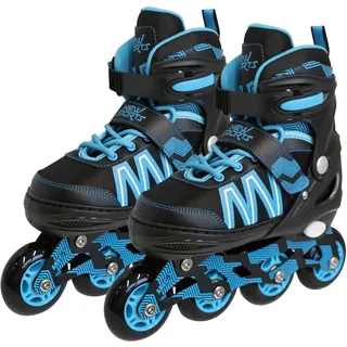 Vedes New Sports Inliner schwarz/blau ABEC 7, Größe 35-38