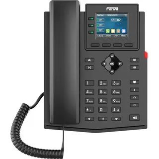 Fanvil IP Telefon X303P schwarz - Schwarz