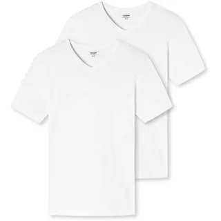 SCHIESSER UNCOVER by SCHIESSER Herren T-Shirt 2er Pack - Unterhemd/Shirt Kurzarm - M