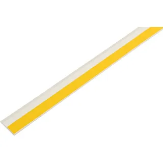 Schellenberg Kunststoff-Flachleiste, weiß, selbstklebend 2,5 mm Stärke, 1,5 m Länge, Breite 30 mm