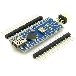 BerryBase kompatibler Arduino Nano mit Atmel Mega 328P Prozessor & CH340G USB-Chipsatz