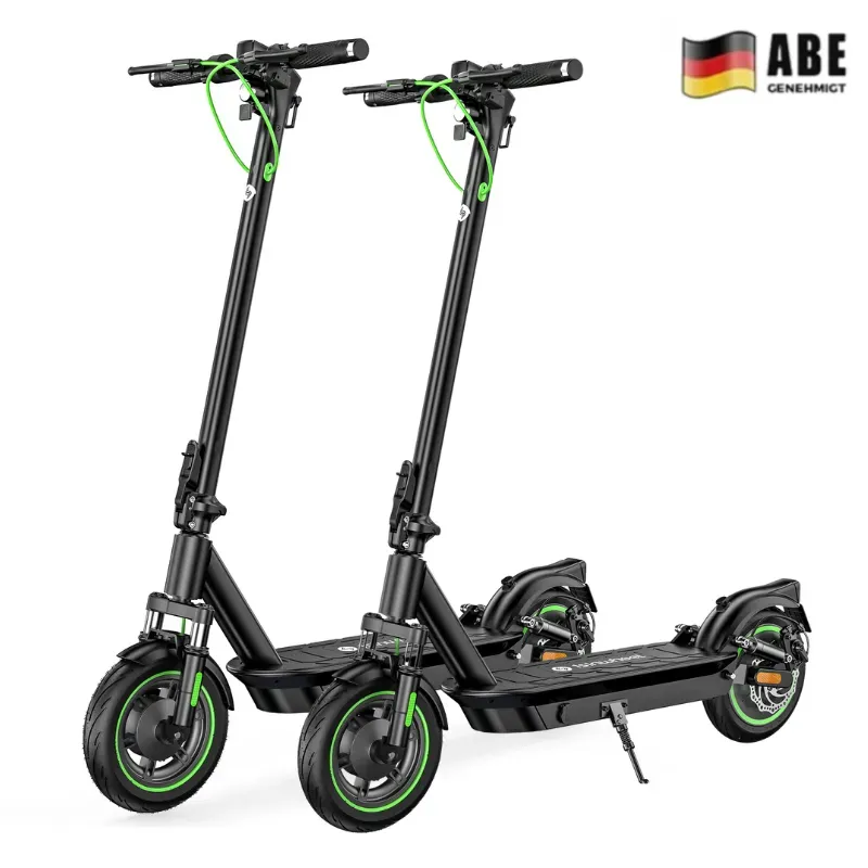 isinwheel S10Plus 500W 60KM Urban E-Scooter Mit Straßenzulassung(ABE,eKFV)