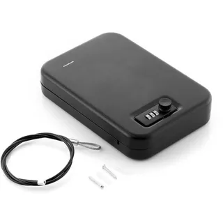 xe seguridad InnovaGoods 8435527825751 Tragbarer Safe mit Sicherheitskabel
