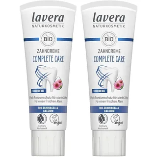 Lavera Zahncreme Complete Care - Flouridfreie Zahnpasta - 2xPack