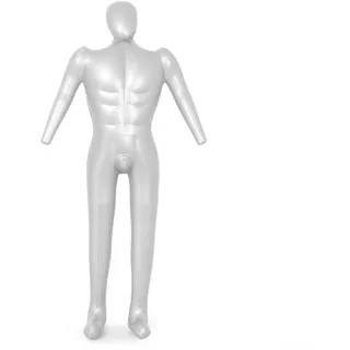 168 cm Länge männliche Schaufensterpuppen Mann Ganzkörper-aufblasbare Schaufensterpuppe männliche Dummy Torso Schneiderkleidung Modell Display