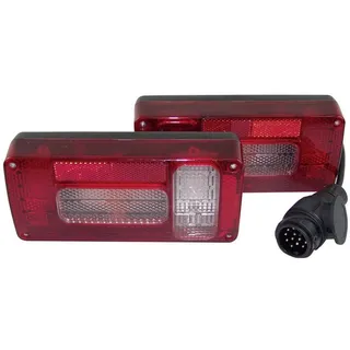 Berger & Schröter Beleuchtungssatz 13-polig Rückfahrscheinwerfer, Bremslicht, Blinker, Nebelschlussleuchte, Rückleuchte hinten 12V