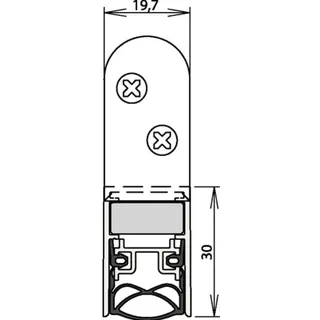 ATHMER Türdichtung, Türdichtung Schall-Ex Ultra WS 1-290
