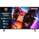 PHILIPS QLED Mini LED-Fernseher "85MLED910/12", Energieeffizienz: F (A-G), schwarz, 85 ′′, Fernseher, Ambilight, P5 Perfect Picture Engine, Dolby Vision, Gaming, Alexa