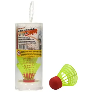 Best Sporting Badminton Bälle Highspeed rot/gelb 5 Stück