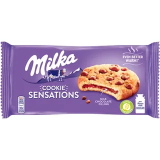 Milka Sensations Alpenmilch Chocolate Chip Cookies 156 G