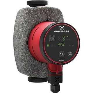 Grundfos Hocheffizienzpumpe Alpha3 25-80 180mm