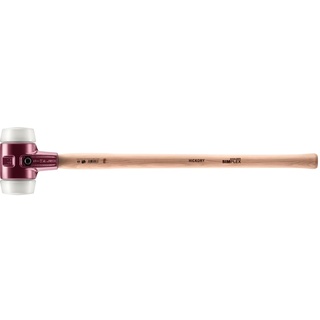 Halder Vorschlaghammer SIMPLEX Kopf-D.80mm mittelhart Superplastik weiß Hickory