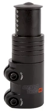 ergotec Vorbau-Adapter schwarz sand.