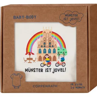 Coppenrath Verlag Baby-Body - Münster ist jovel!, one size (Gr.62/68)