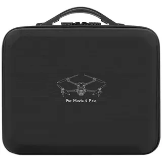 Tragetasche Kompatibel für DJI Mavic 4 Pro Fly More Combo/RC Pro 2/RC 2, Drohne Fernsteuerung Aufbewahrungstasche Reisekoffer Wasserdichter Schutzkoffer Box Koffer Tasche Organizer (nur Koffer)