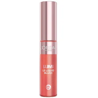 L'Oréal Paris Lumi Le Liquid Blush Glowy Gold Pink 625, flüssiger Blush mit einem frisch schimmernden Farbglanz, 10 ml