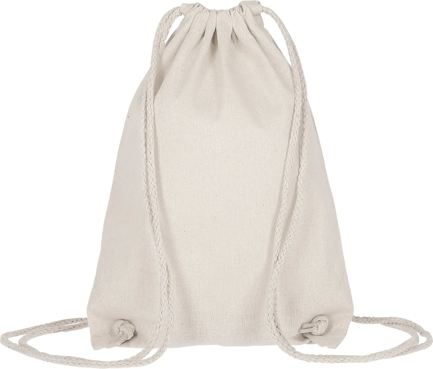 Event-Bag - 11 Farben | mit robusten Zugbändern | 21x29cm | Jutebeutel | kleiner Turnbeutel | unbedruckt, natur