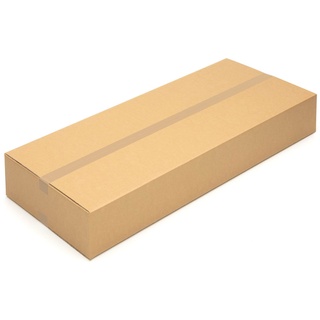 KK Verpackungen® Gitarrenkarton, 2-wellig | 1 Stück, 1180 x 475 x 165 mm, Versandkarton für Gitarre nach Fefco 0201 | Karton für den sicheren Versand von Gitarren