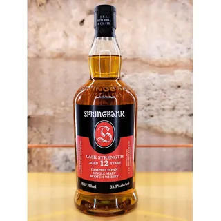 Springbank 12 Years Old Cask Strength 56,3% 0,7 l Geschenkbox
