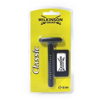 Wilkinson Sword Classic Herren Rasierer mit 5 Klingen