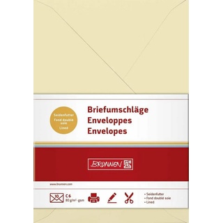 Brunnen 105125211 Briefumschlag Universalpapier, C6, 10 Stück,