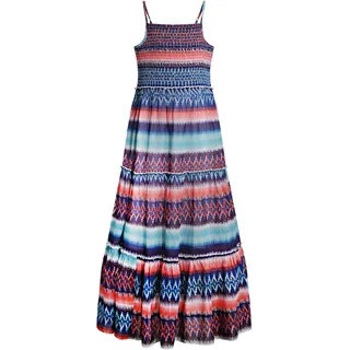Sommerkleid HAPPY GIRLS "dress", Mädchen, Gr. 170, N-Gr, bunt (multicolour), Obermaterial: 100% Polyester, ohne Ärmel, Kleider