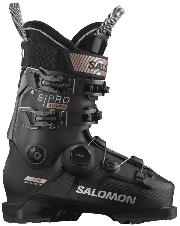 SALOMON Alpinskischuh S/PRO SUPRA BOA 95 W - Da., blk/bel/pink gold met (27/27.5 MP)