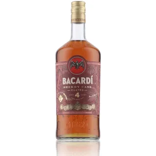 Bacardi 4 Years Sherry Cask Rum 40% Vol. 1l