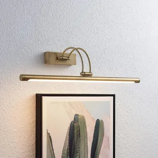 LUCANDE LED-Bilderleuchte gebogen,