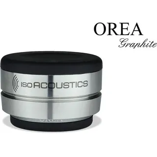 Isoacoustics Orea Graphite Isolator, Lautsprecher Bauteile, Silber