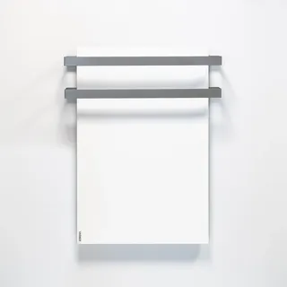 VASNER Infrarotheizung-Handtuchhalter Citara 2er Set Grau