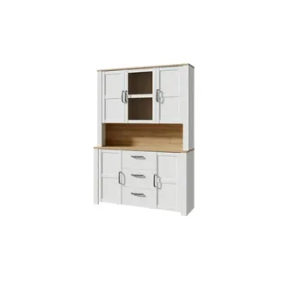 Möbel Kraft Buffet Toneo 146,1 x 42 x 205,4 mehrfarbig