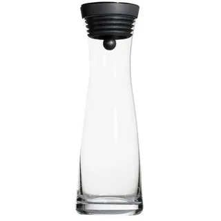 WMF Wasserkaraffe  Basic , transparent/klar , Glas,Edelstahl , Maße (cm): H: 32,7