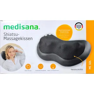 MEDISANA Shiatsu - Massagekissen mit 4 Massageköpfen  MC 32L + Rotlichtfunktion