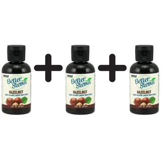 NOW Foods Better Stevia Flüssig Haselnuss 59 ml