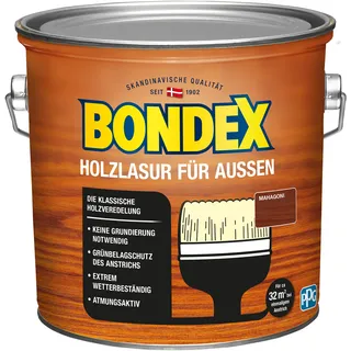 Aussen 2,5 l mahagoni
