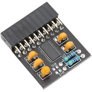 20 poliges TPM 2.0 Modul, Verschlüsselungs Sicherheitsmodul LPC Pro TPM2.0 Sicheres Stabiles Langlebiges 20 poliges SPI Modul für für Asustek, für für Usw
