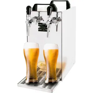 ich-zapfe Zapfanlage - Kontakt 40 Bierzapfanlage 2-leitig Trockenkühler, Durchlaufkühler 50 Liter/h, Green Line